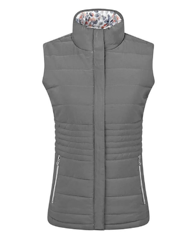 PURE GOLF Eve Reversible Vest 406 Autumn Embers