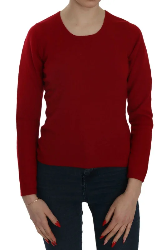 Exclusive Online Offer MILA SCHÖN  Round Neck Pullover Cashmere Women's Sweater