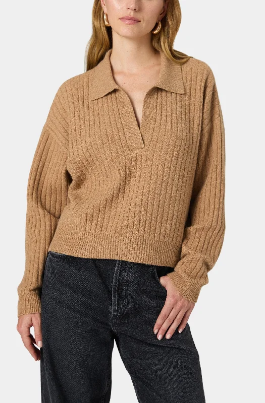 Vhari Collar Long Sleeve Sweater