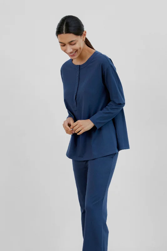 SOFT MODAL Snap Down Nursing Top & Pants