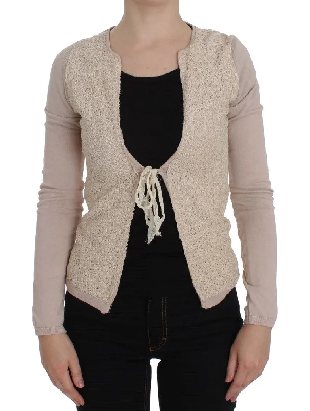 Instant Savings MEMORIES  Floral Lace Wrap Women's Sweater