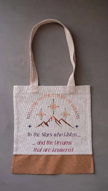 Court of Dreams | Velaris - Officially Licensed ACOTAR Canvas Tote Bag