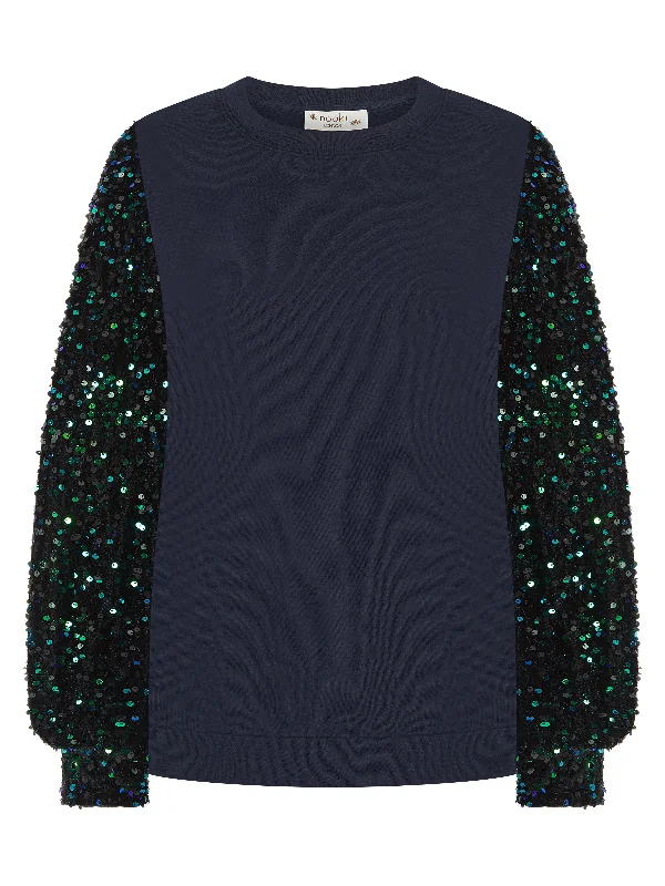 CLIFTON SWEATER IN BLUE