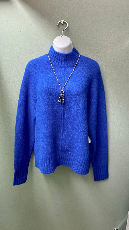 * Karen Kane Blue Turtleneck Sweater