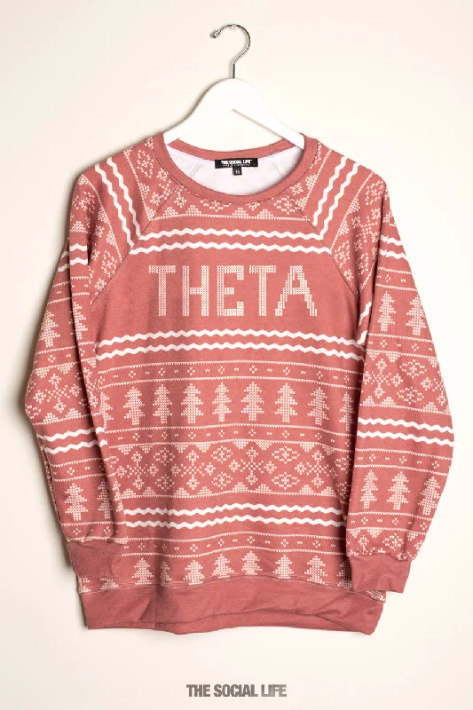 Kappa Alpha Theta Jolly Raglan Crewneck