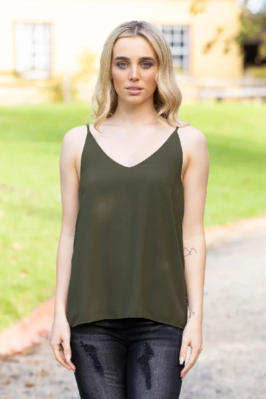 Hadley Singlet Khaki