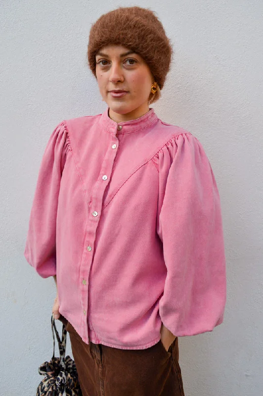 Minus Solene Desert Rose Denim Shirt