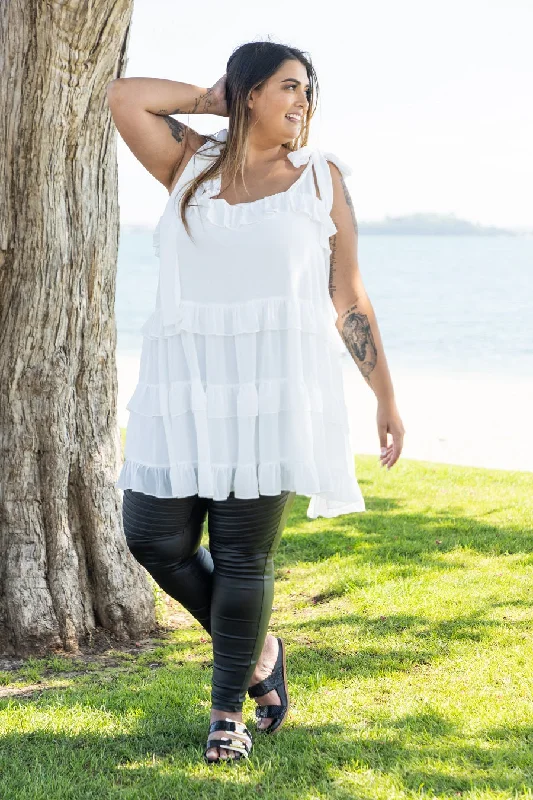 Isla Oversize Tunic White