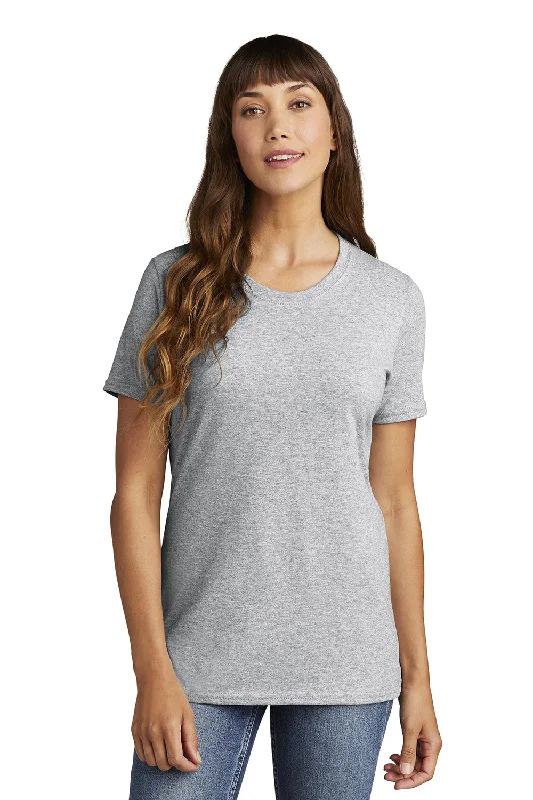 Port & Company Womens Core Short Sleeve Crewneck T-Shirt - Ash Grey