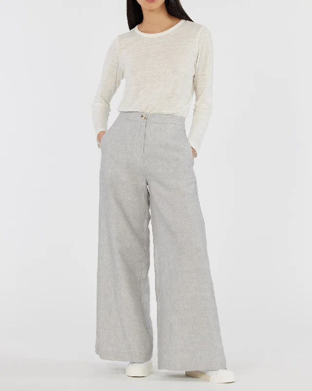 Vento Linen Pant - Cloud