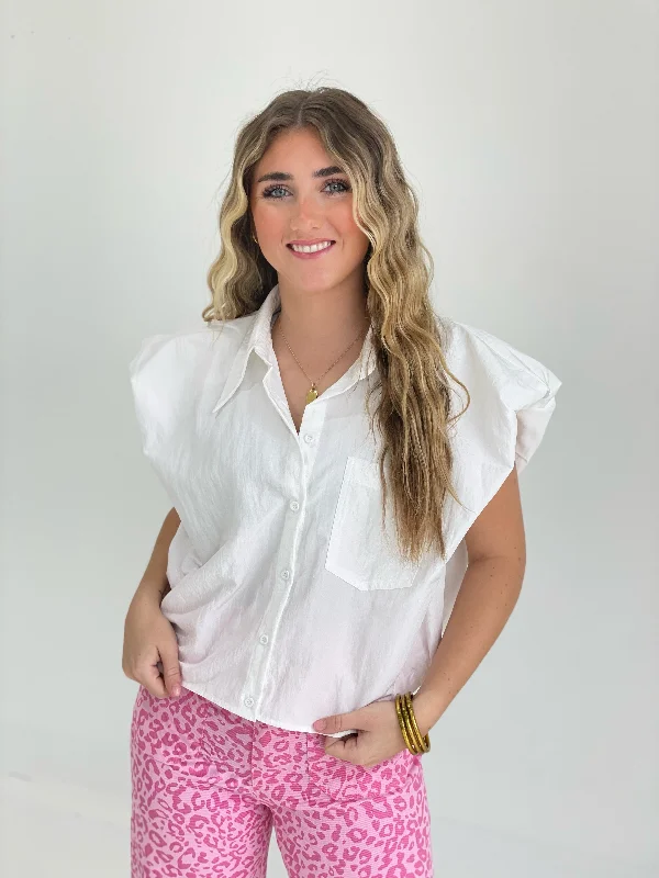 Leah Top - White