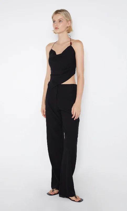 DESIREE STRAIGHT LEG PANT - BLACK