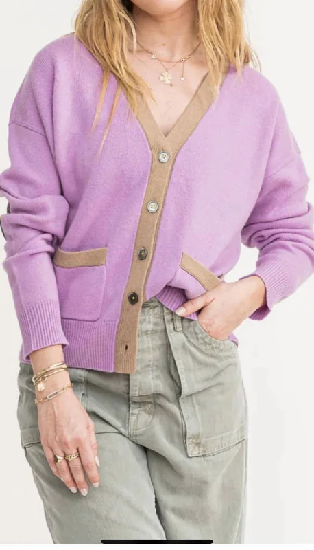 Deep Discounts Mellie Cardigan In Aurora
