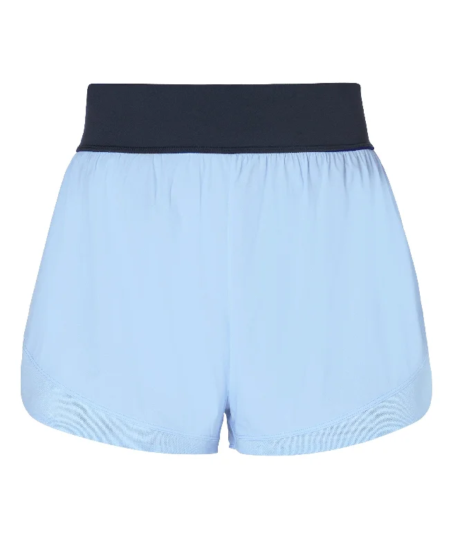 Tempo Run Shorts Colour Block Sb8828c Breeze-Blue