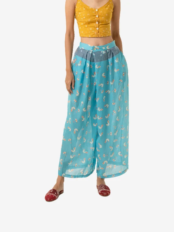 "Ayam" - Two Buttons Maxi Pants