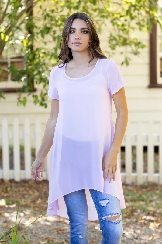 Stevie Top Baby Pink