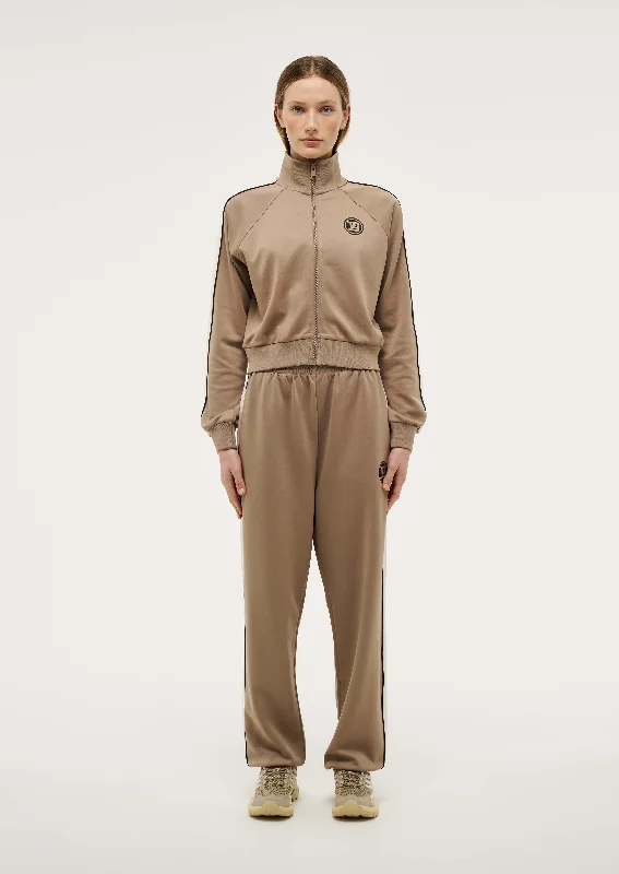 HOME GROUND TRACKPANT IN TAUPE