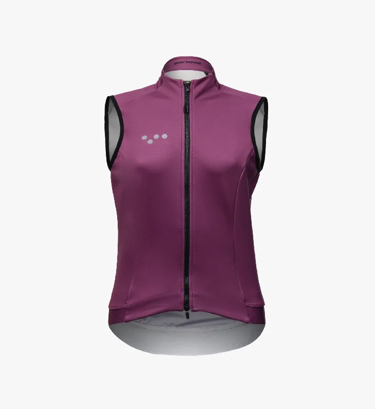 Essentials / Women's Thermal Gilet - Mulberry