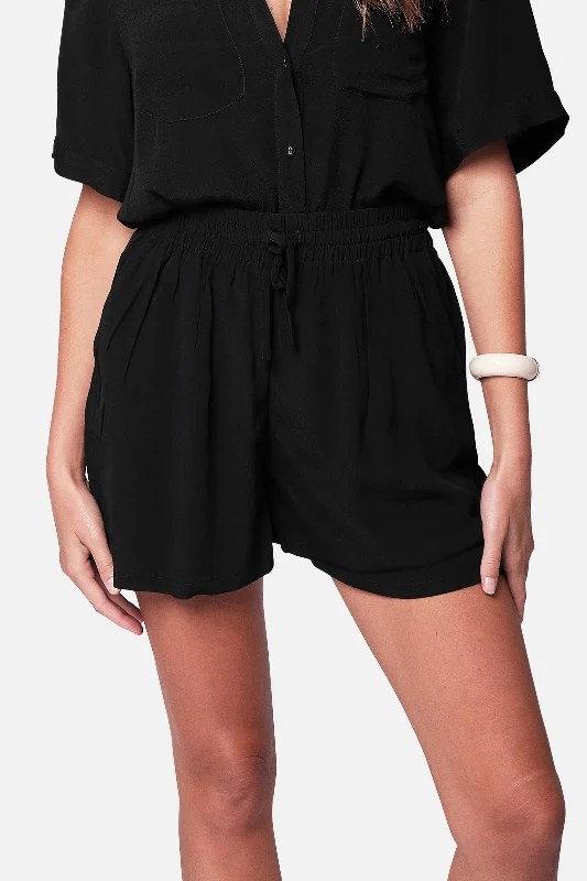 Palazzo Shorts BLACK