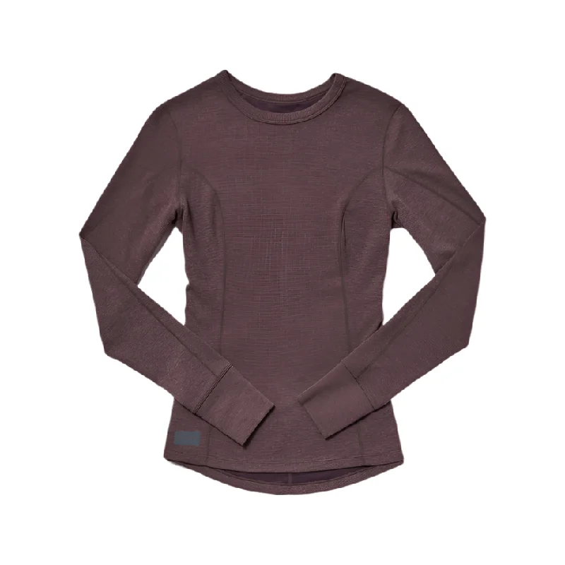 Janji Women's Waffleloft Long Sleeve in Loam AW24