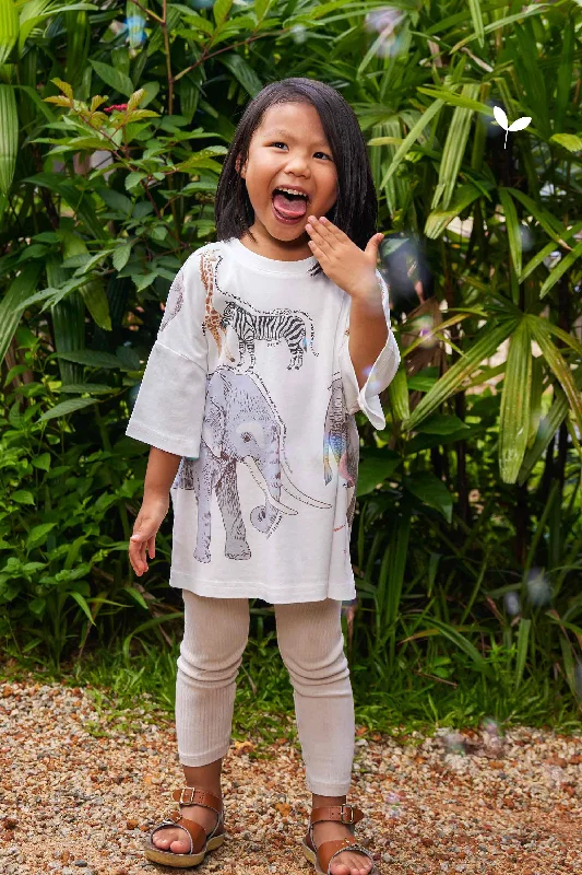 Kid Unisex Tee (Singapore Zoo - Light)