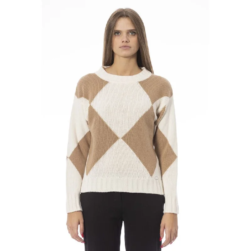 Super Deal Baldinini Trend  Wool Women's Sweater