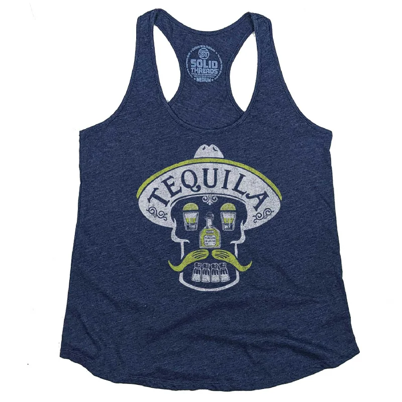 Women's Tequila Skull Tank Top