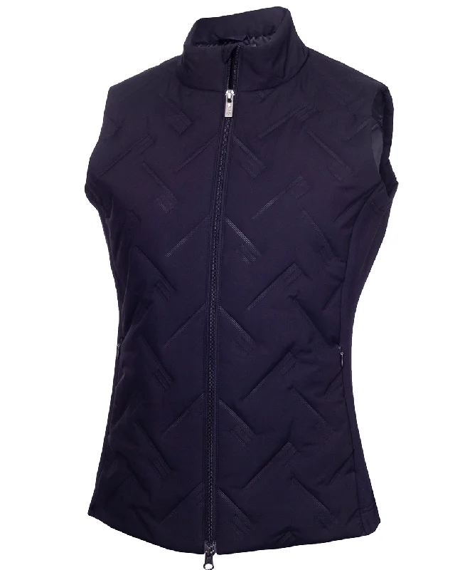 GREEN LAMB Monique Hybrid Vest 054 Navy