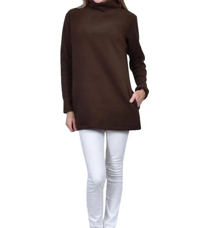 Instant Discount Acadia Fleece Top In Java