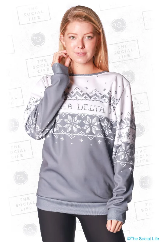 Alpha Delta Pi Holiday Crewneck