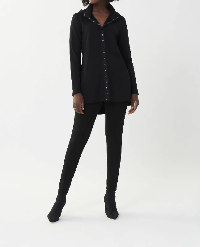 Weekend Shopping Extravaganza Cardigan In Black