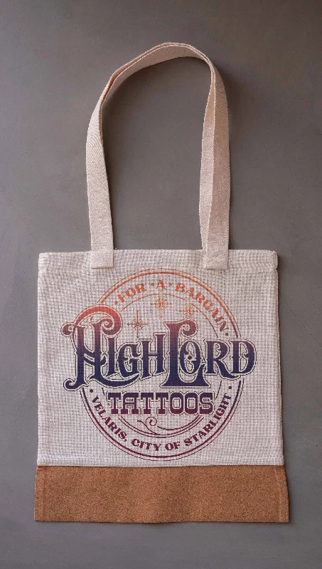 High Lord Tattoos - Officially Licensed ACOTAR Canvas Tote Bag